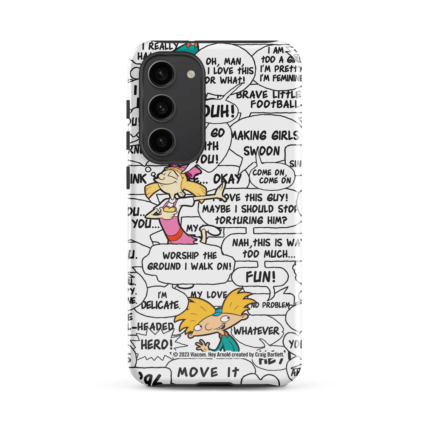 Hey Arnold! Comic Tough Phone Case - Samsung - Paramount Shop