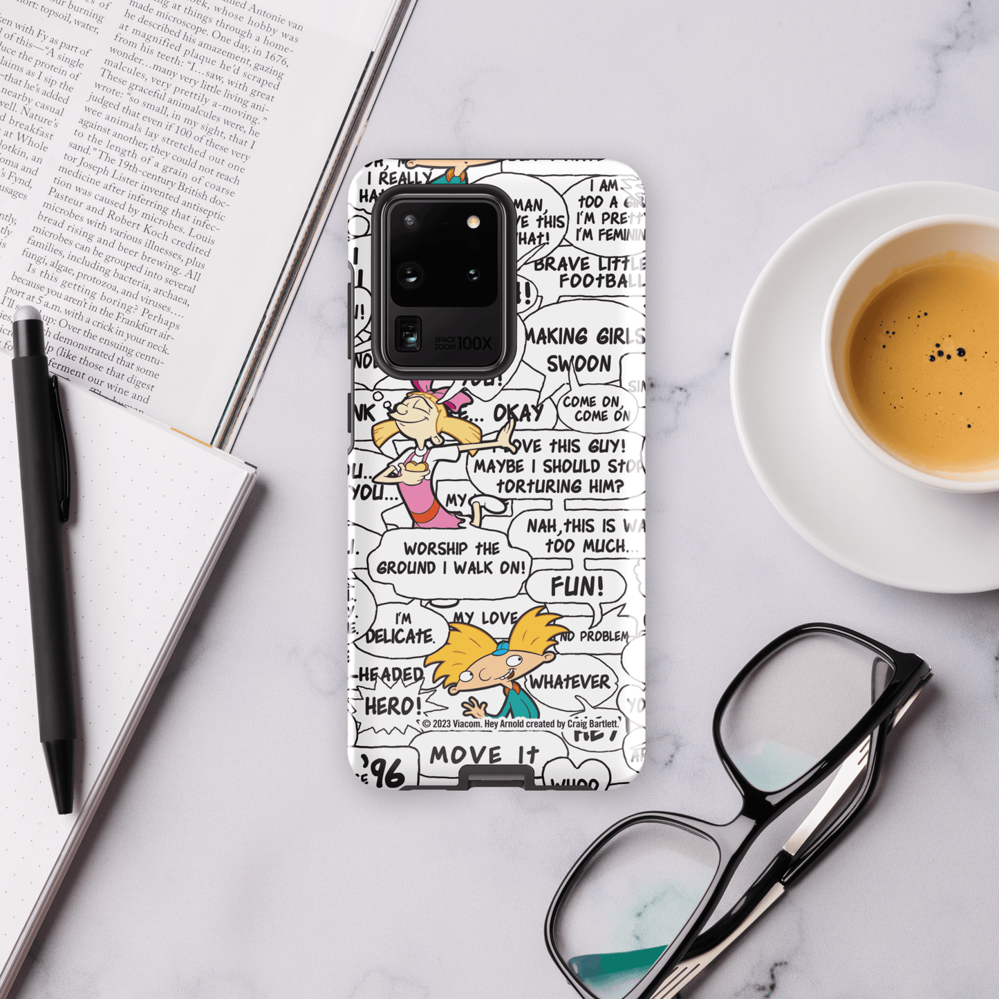 Hey Arnold! Comic Tough Phone Case - Samsung - Paramount Shop