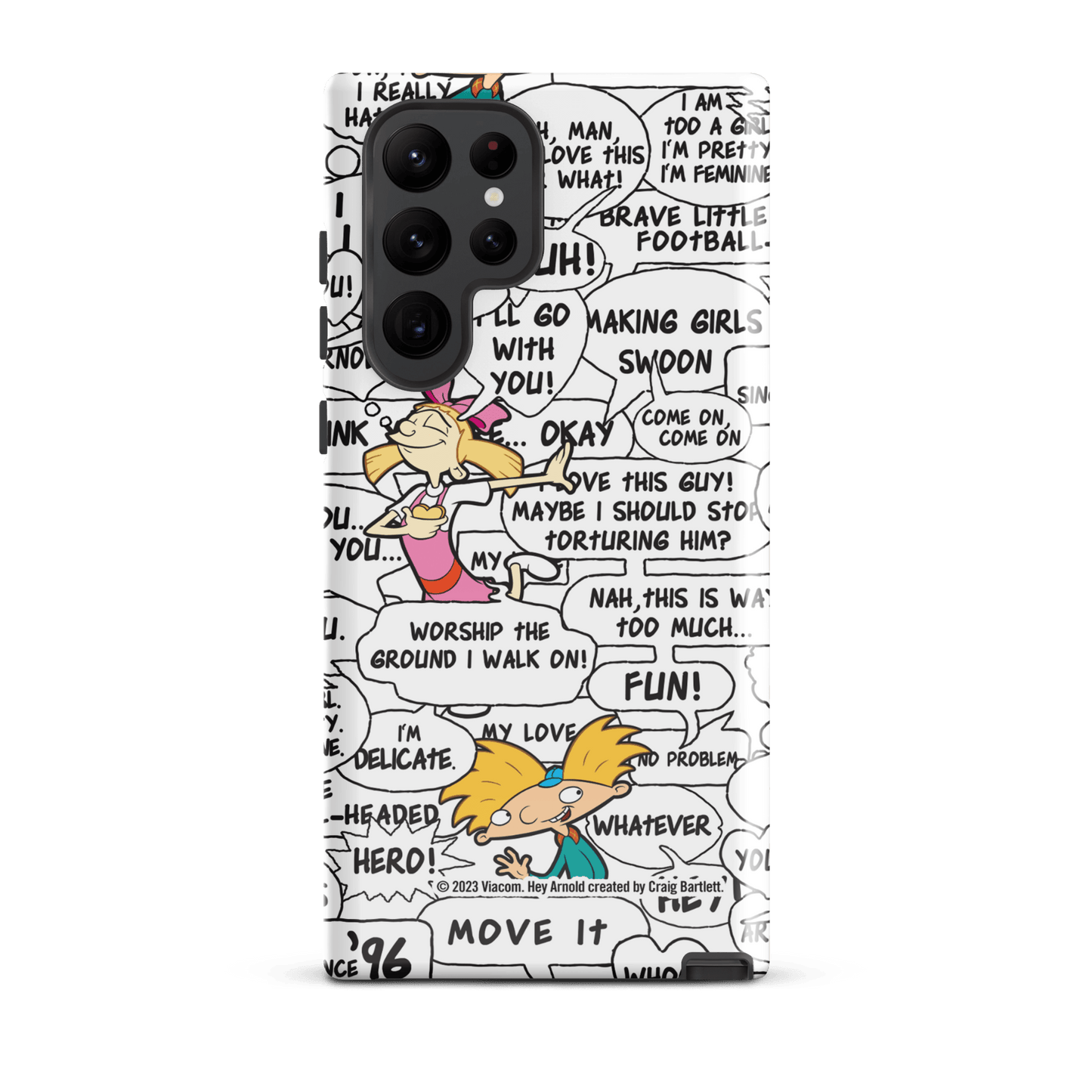 Hey Arnold! Comic Tough Phone Case - Samsung - Paramount Shop