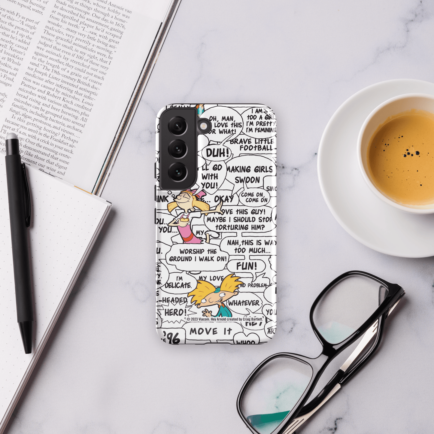 Hey Arnold! Comic Tough Phone Case - Samsung - Paramount Shop