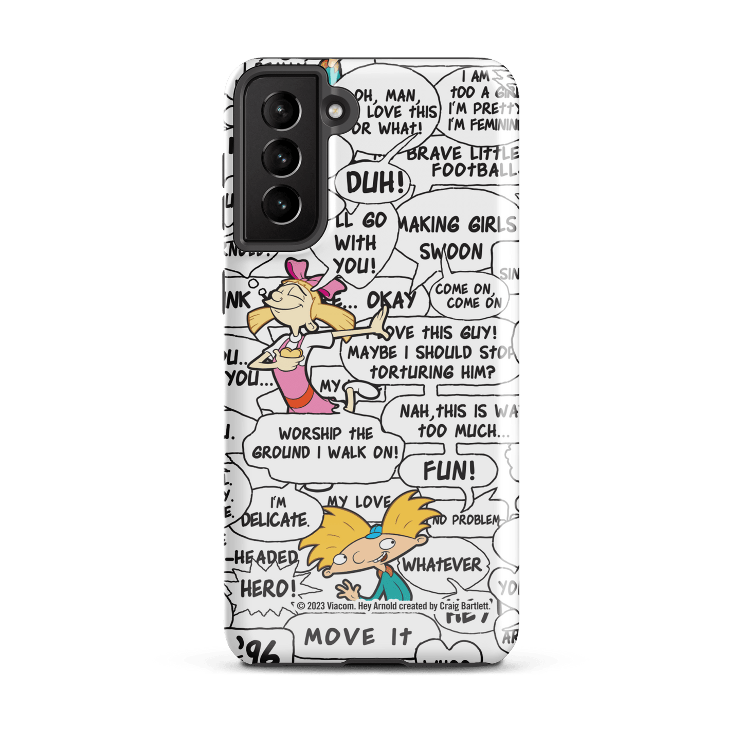 Hey Arnold! Comic Tough Phone Case - Samsung - Paramount Shop