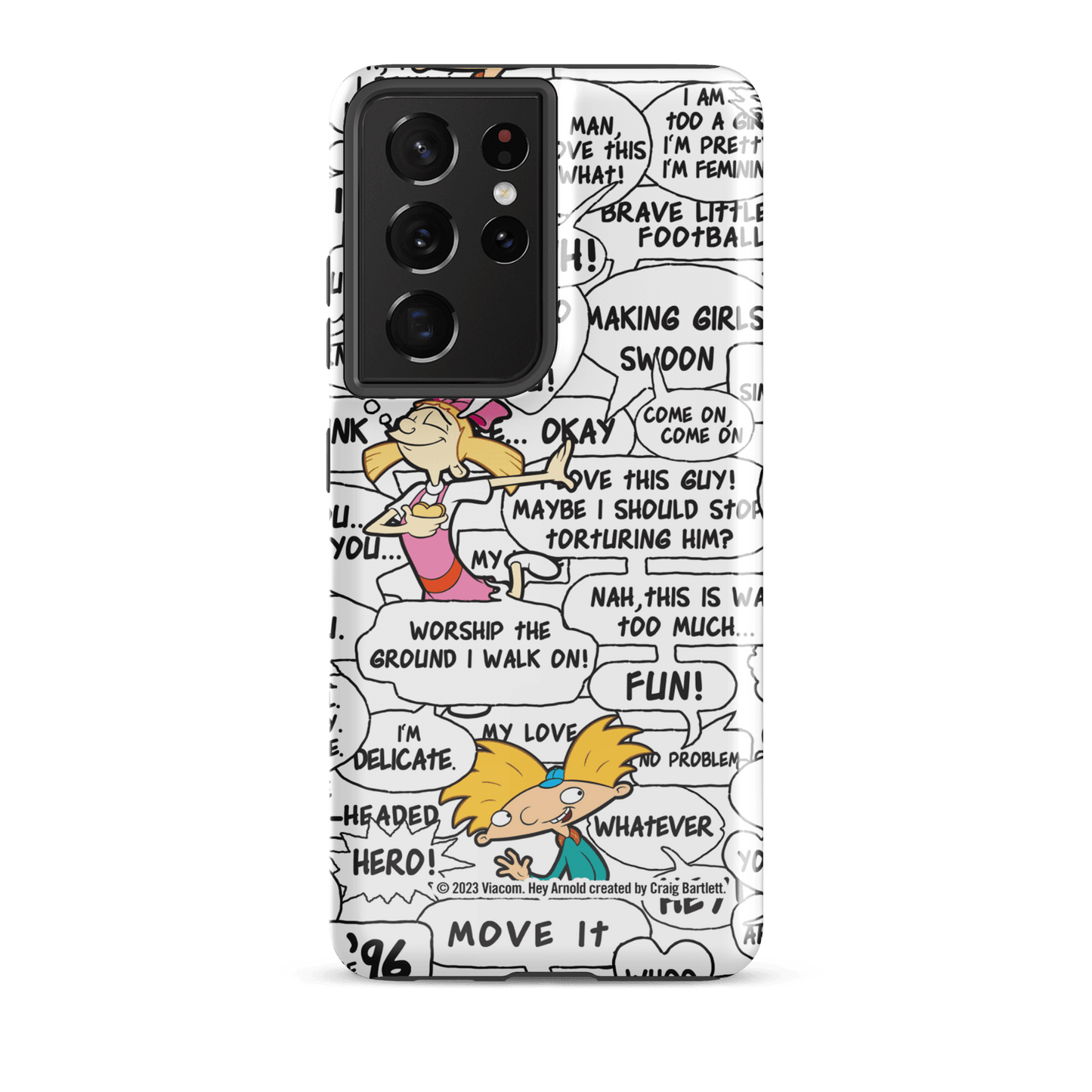 Hey Arnold! Comic Tough Phone Case - Samsung - Paramount Shop
