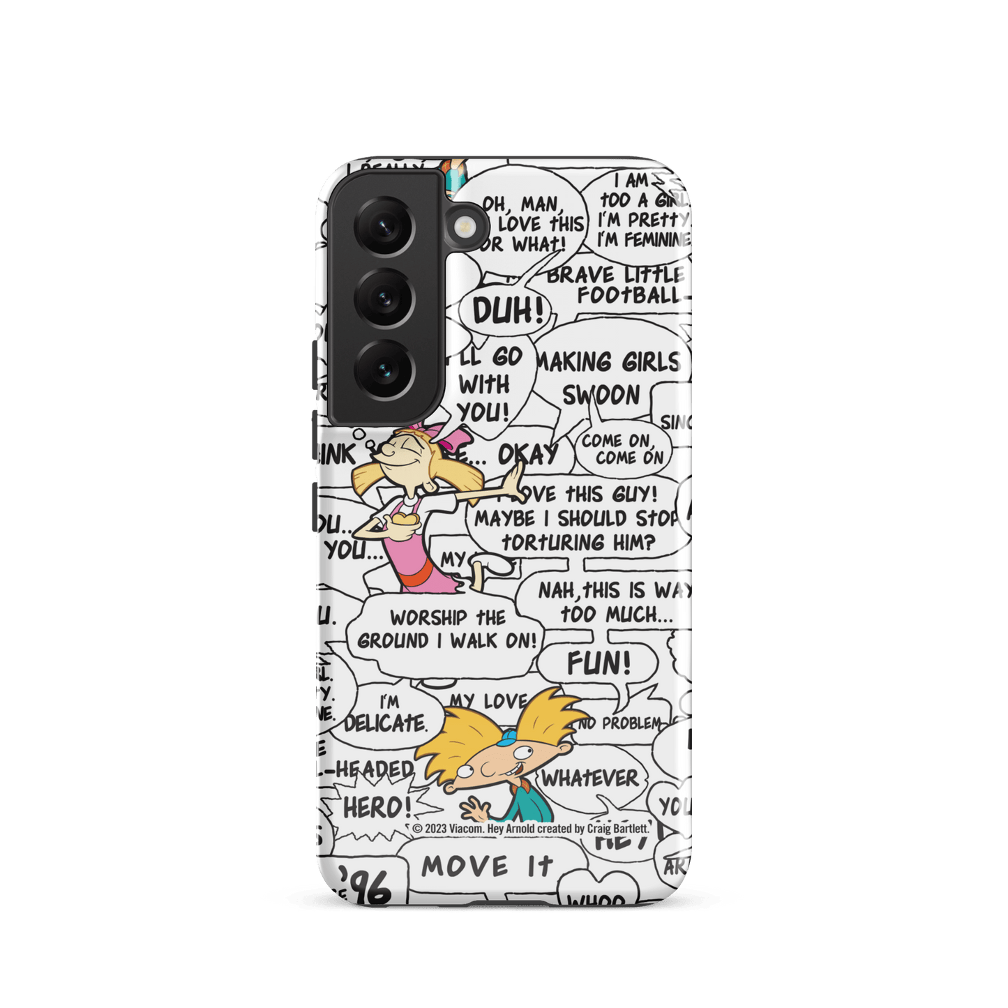 Hey Arnold! Comic Tough Phone Case - Samsung - Paramount Shop