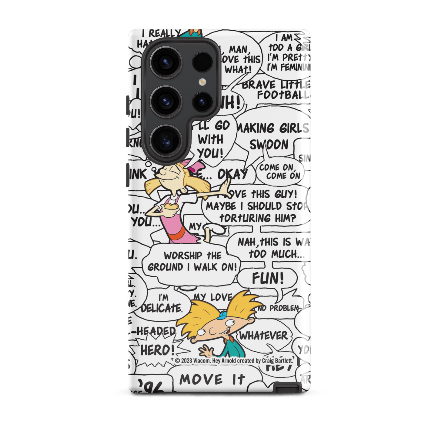 Hey Arnold! Comic Tough Phone Case - Samsung - Paramount Shop