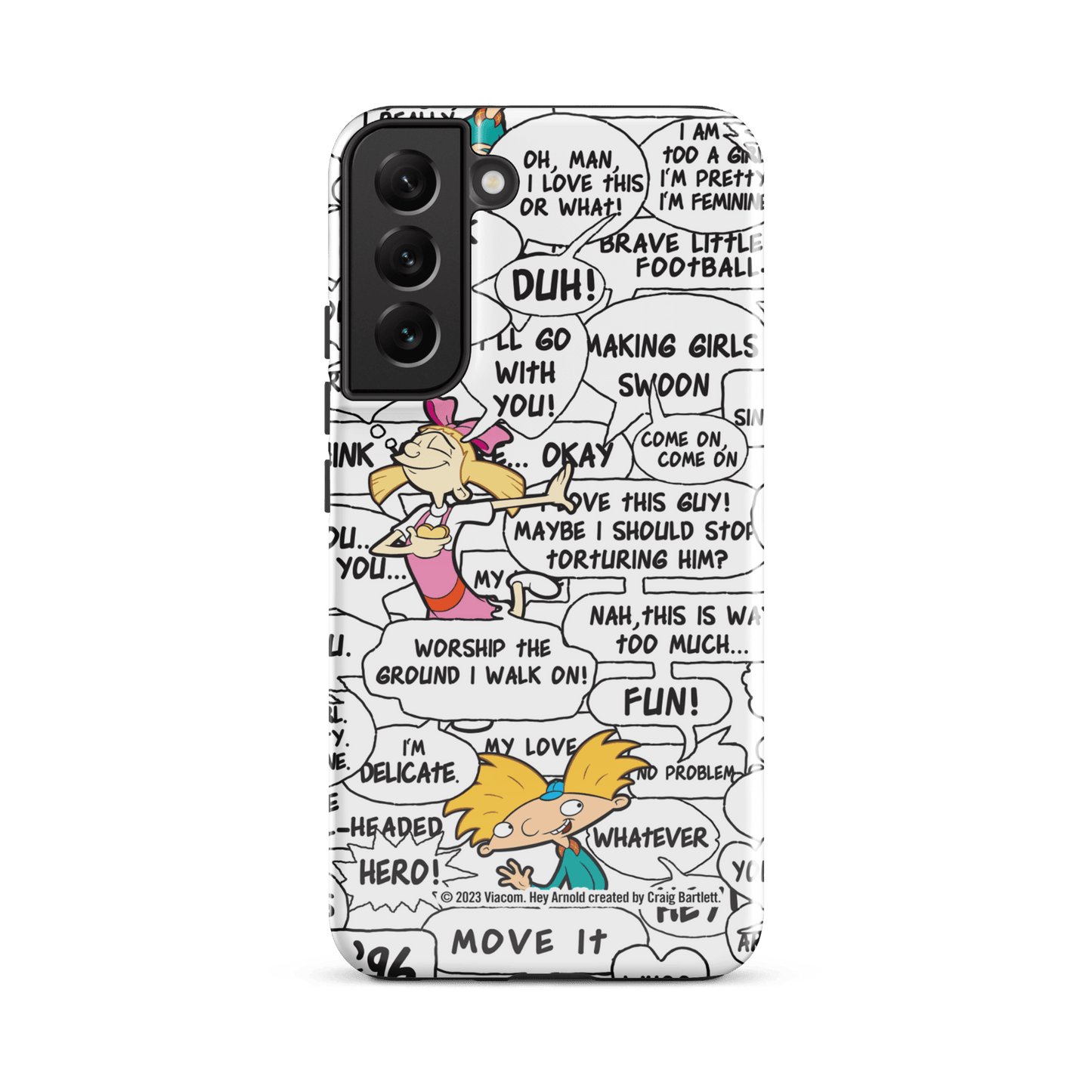 Hey Arnold! Comic Tough Phone Case - Samsung - Paramount Shop