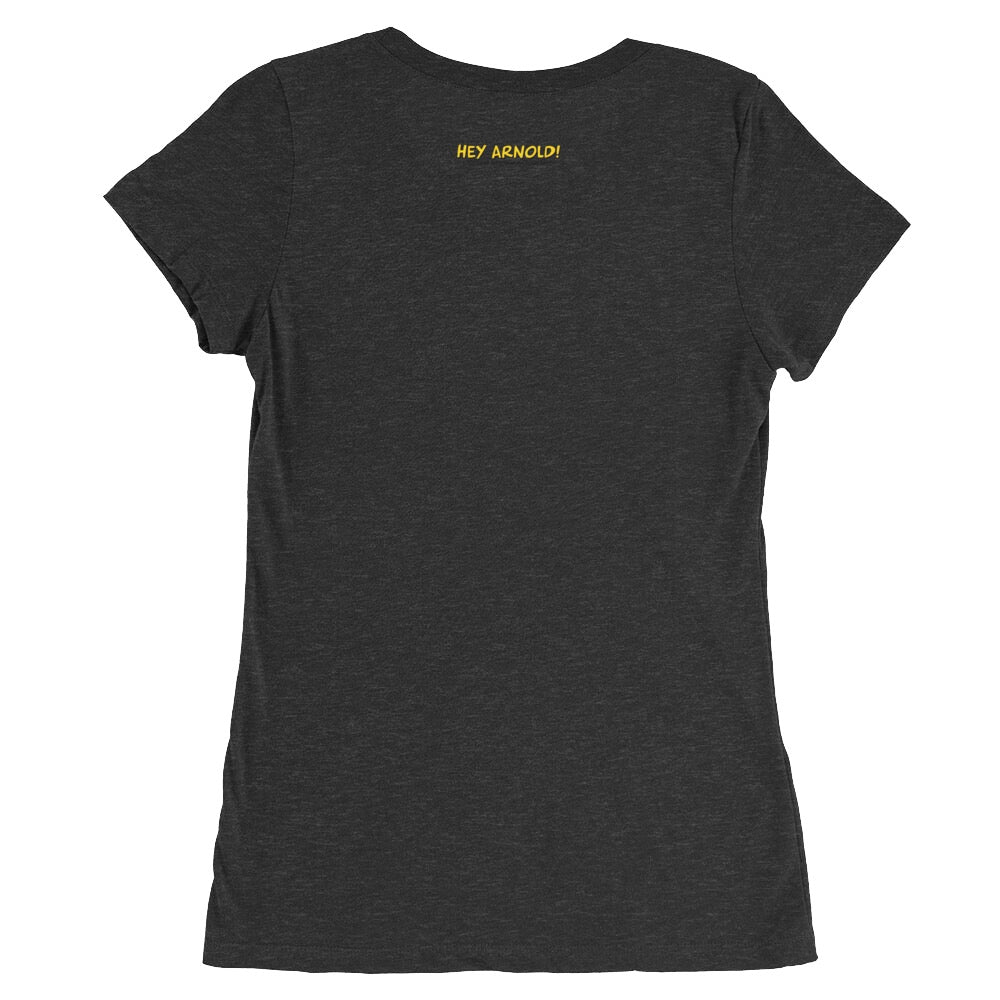 Hey Arnold! I Can't Even Women's Tri - Blend Short Sleeve T - Shirt - Paramount Shop