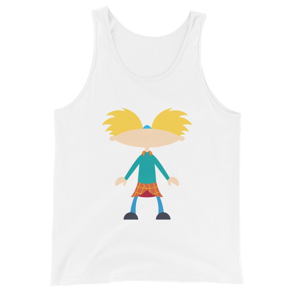 Hey Arnold! Minimalist Arnold Unisex Tank Top - Paramount Shop