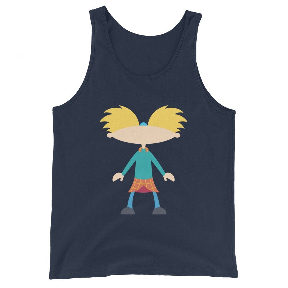 Hey Arnold! Minimalist Arnold Unisex Tank Top - Paramount Shop