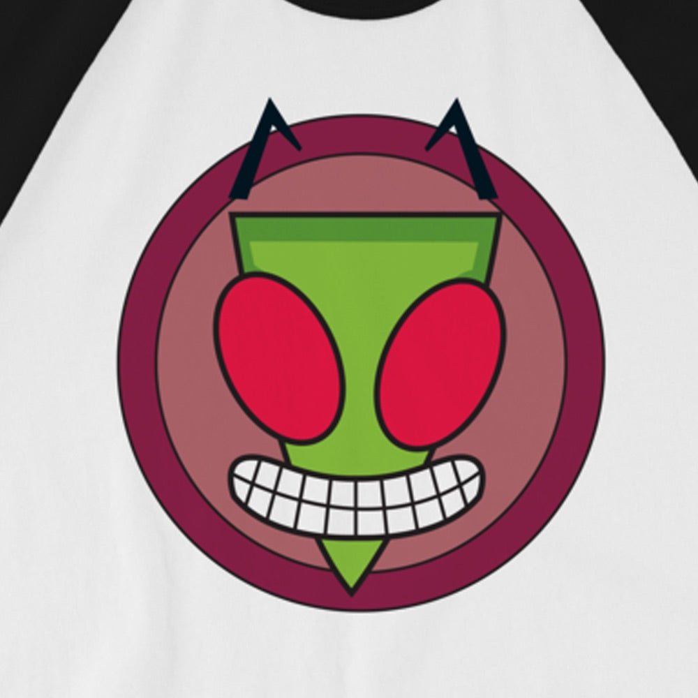 Invader Zim Doom 3/4 Sleeve Raglan Shirt - Paramount Shop