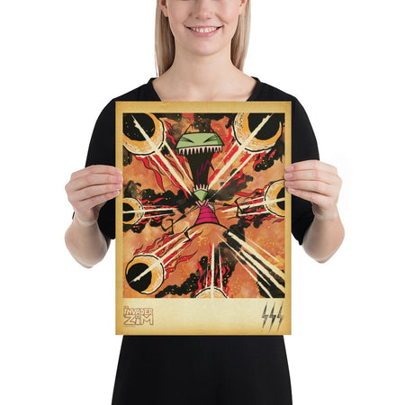 Invader Zim Invasion Matte Paper Poster - Paramount Shop