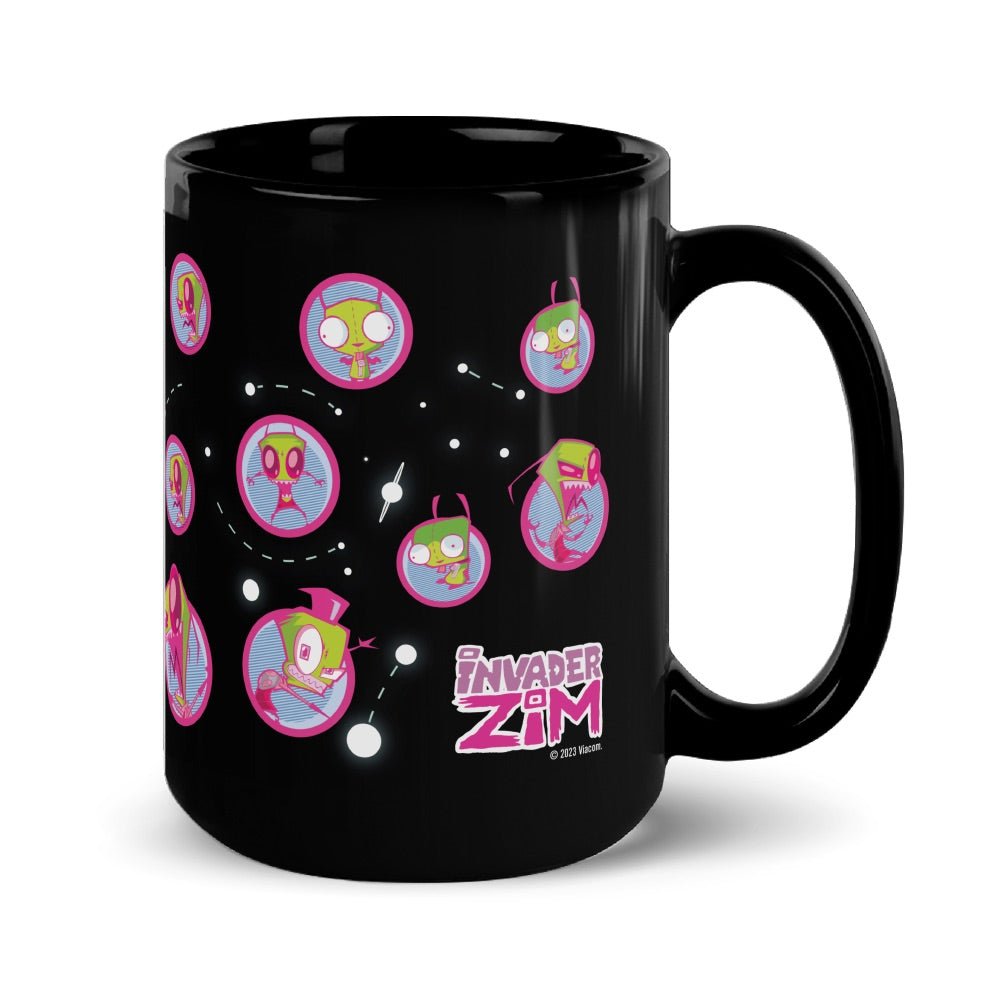 Invader Zim You're All Doomed Black Mug - Paramount Shop