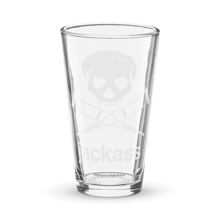 jackass Pint Glass Logo - Paramount Shop
