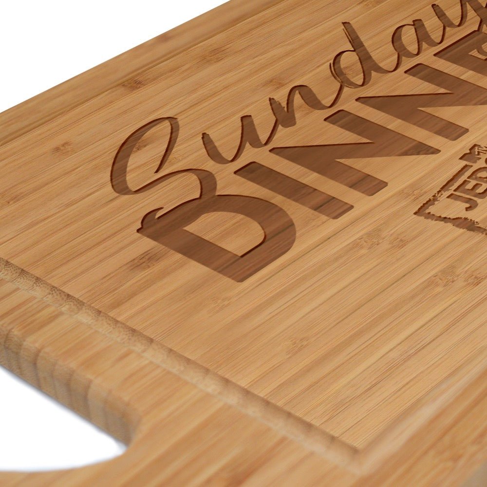 Jersey Shore Family Vacation Sunday Dinner Cutting Board - Paramount Shop