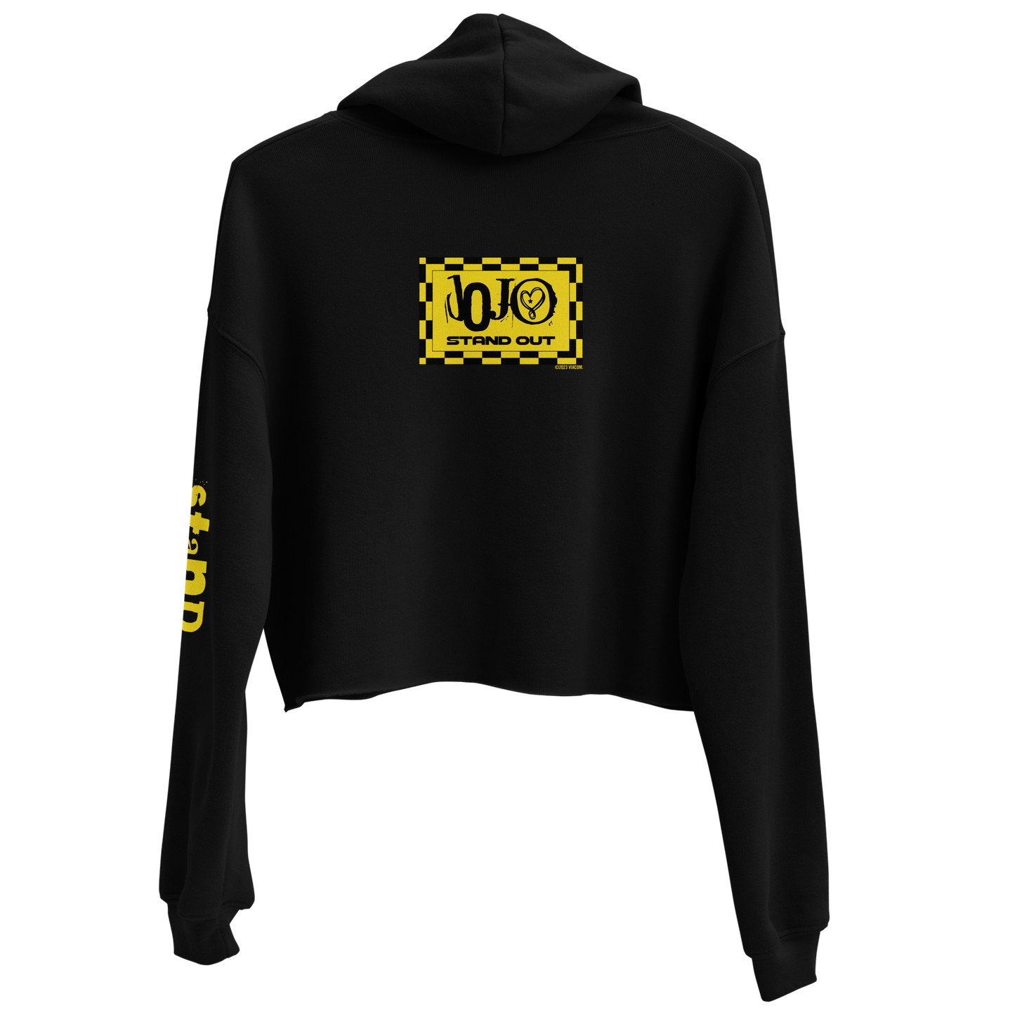 JoJo Siwa Stand Out Women's Fleece Crop Hooded Sweatshirt - Paramount Shop