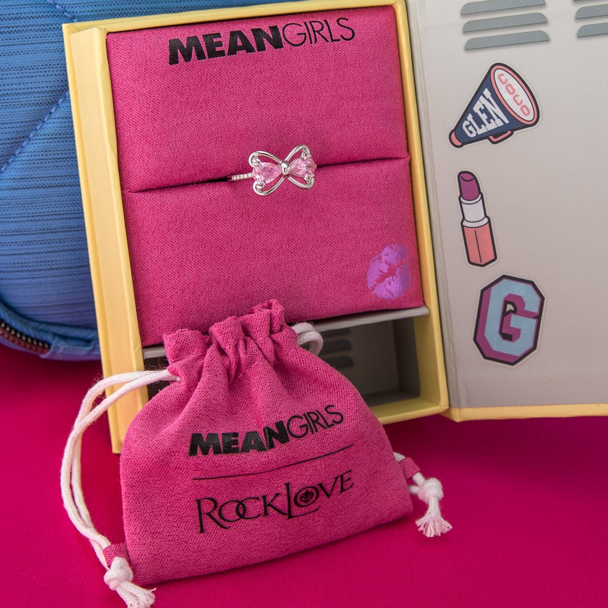 Mean Girls x RockLove Crystal Bow Ring - Paramount Shop