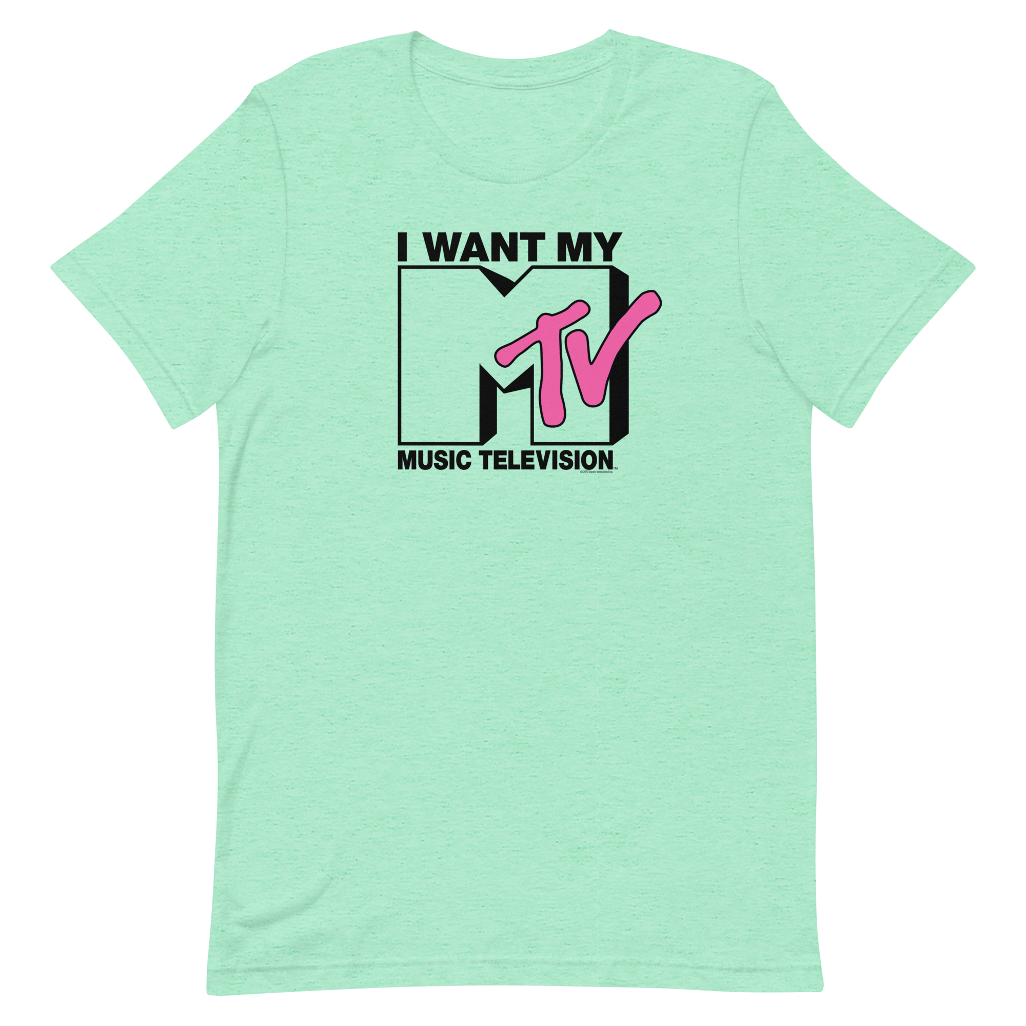 MTV Gear I Want My With Classic MTV Logo Adult Short Sleeve T