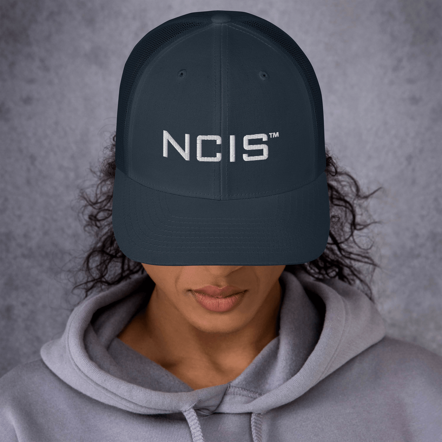 NCIS Logo Retro Trucker Hat - Paramount Shop
