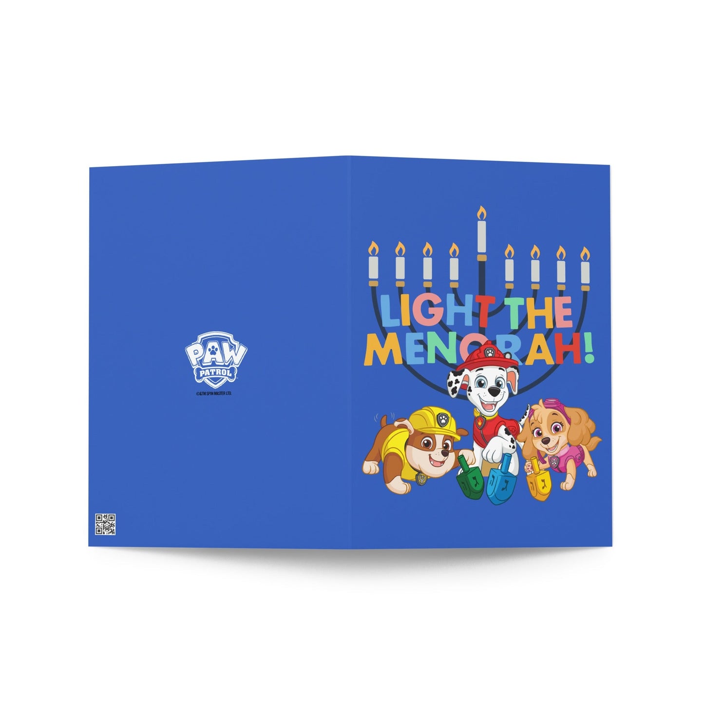 Paw Patrol Hanukkah Greeting Card - Paramount Shop