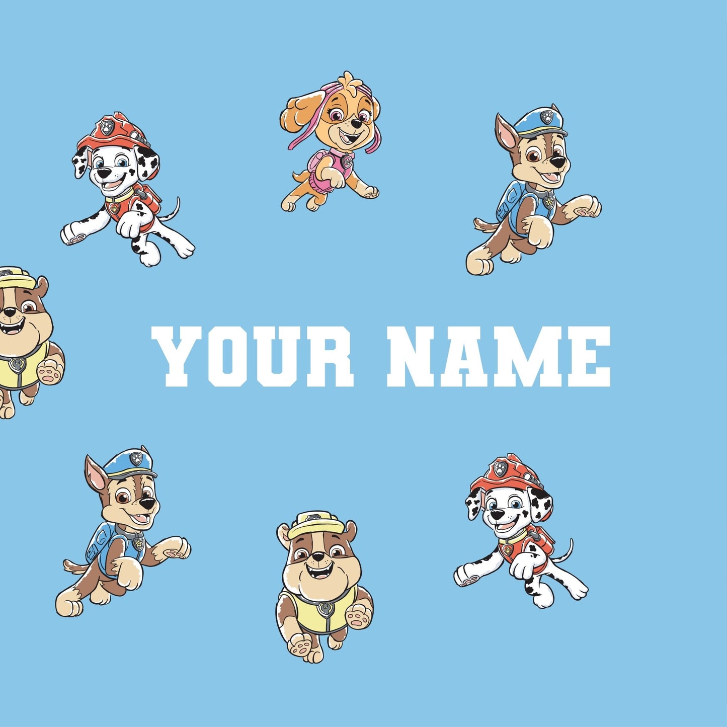 PAW Patrol Heroes Unleashed Personalized White Mug - Paramount Shop