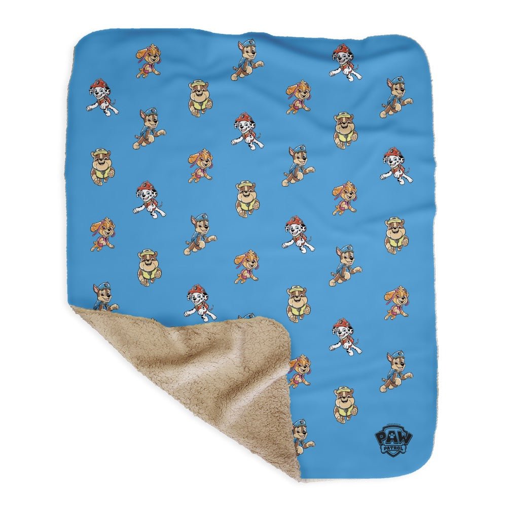 PAW Patrol Heroes Unleashed Sherpa Blanket - Paramount Shop