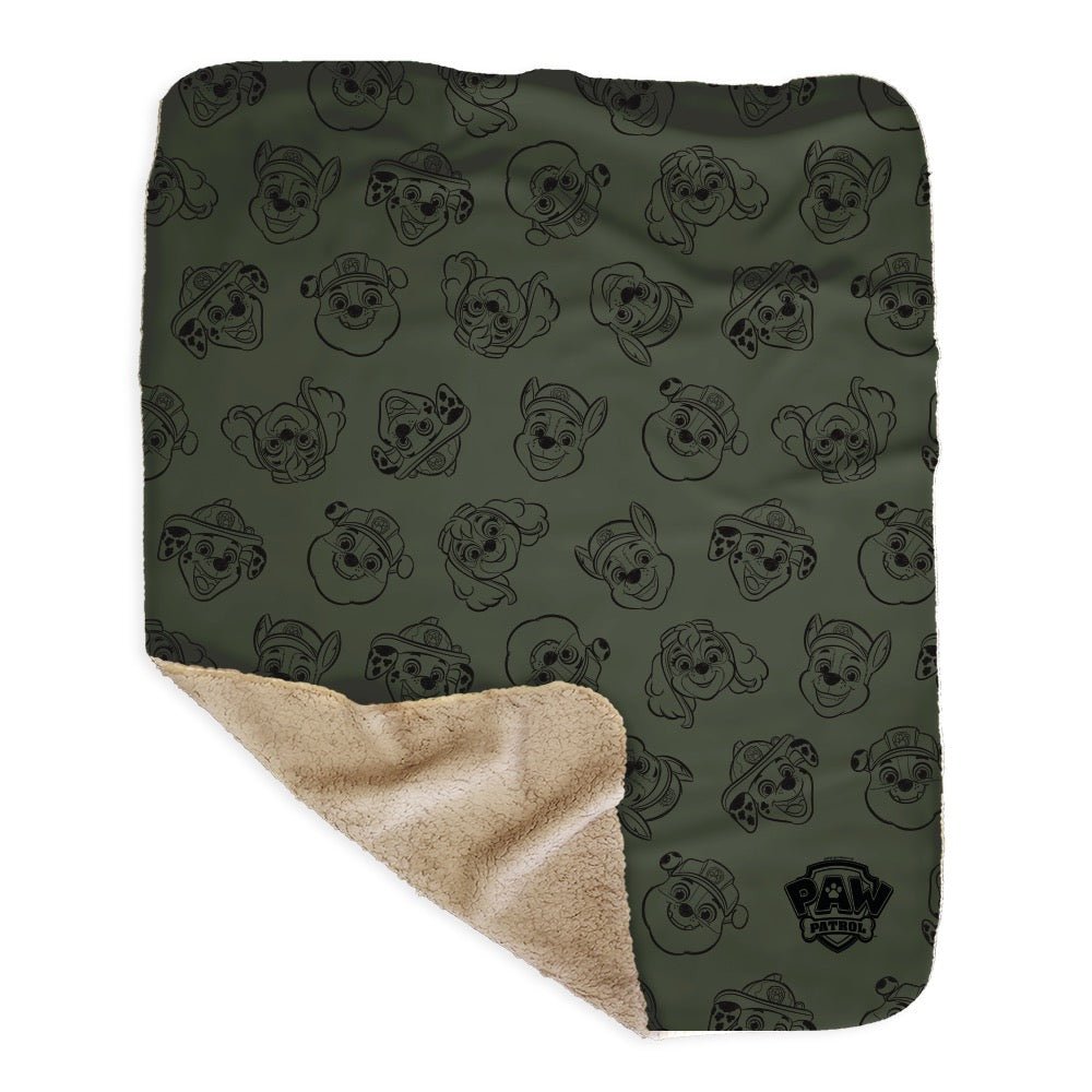 PAW Patrol Legends Sherpa Blanket - Paramount Shop