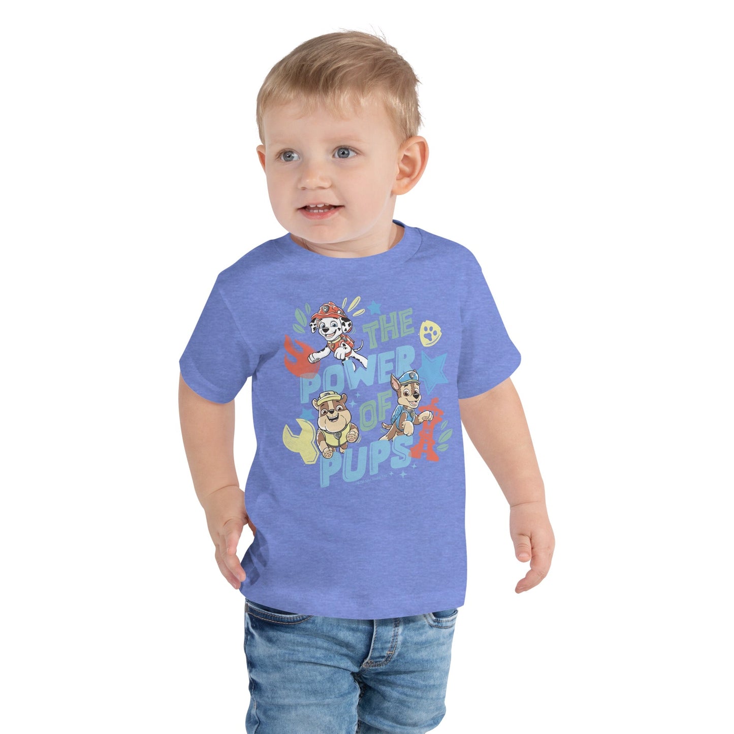 PAW Patrol Power Of Pups Toddler Short Sleeve T - Shirt - Paramount Shop