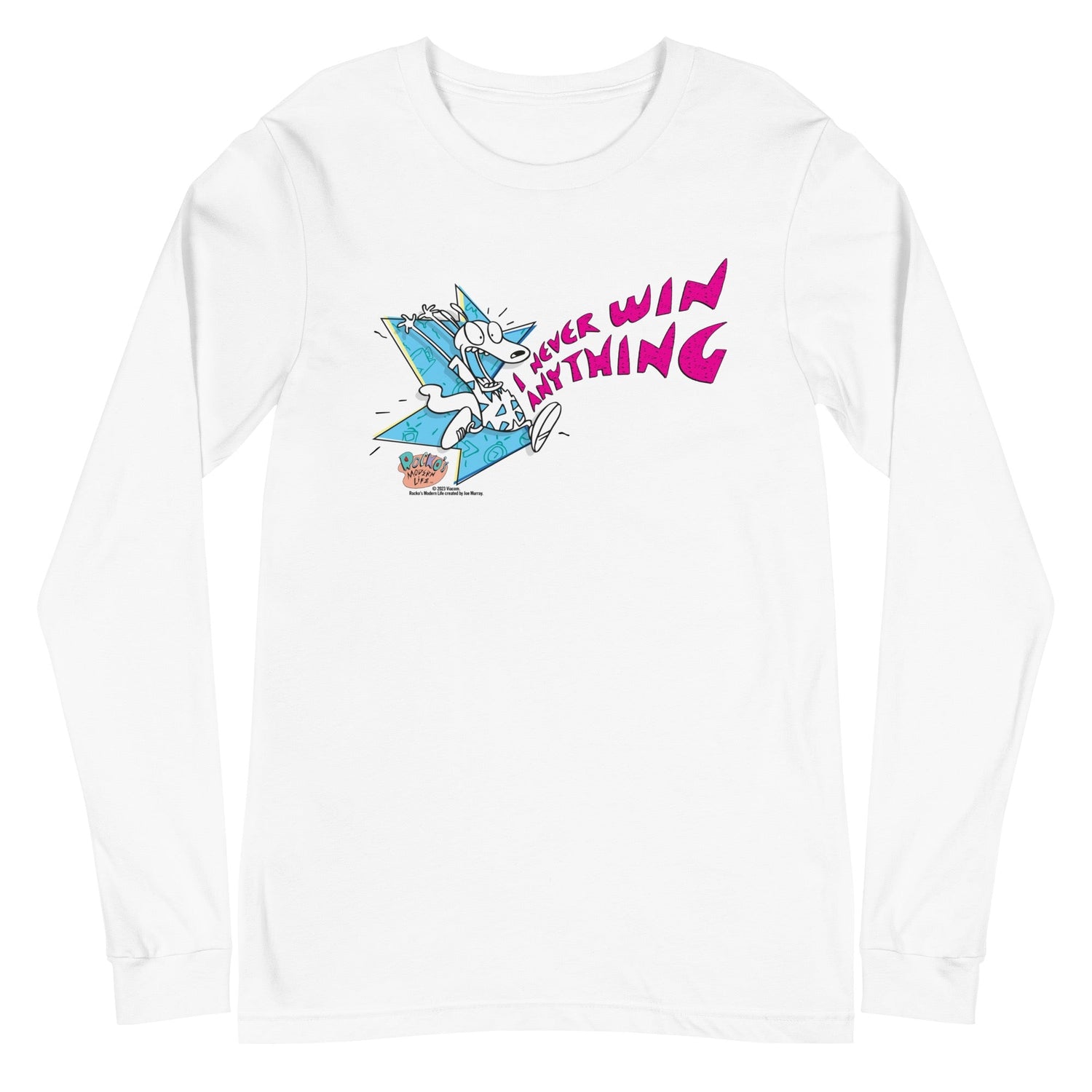 Rocko's Modern Life I Never Win Anything Unisex Long Sleeve Shirt - Paramount Shop