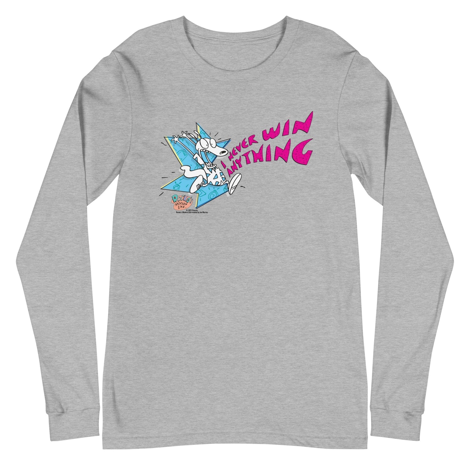 Rocko's Modern Life I Never Win Anything Unisex Long Sleeve Shirt - Paramount Shop