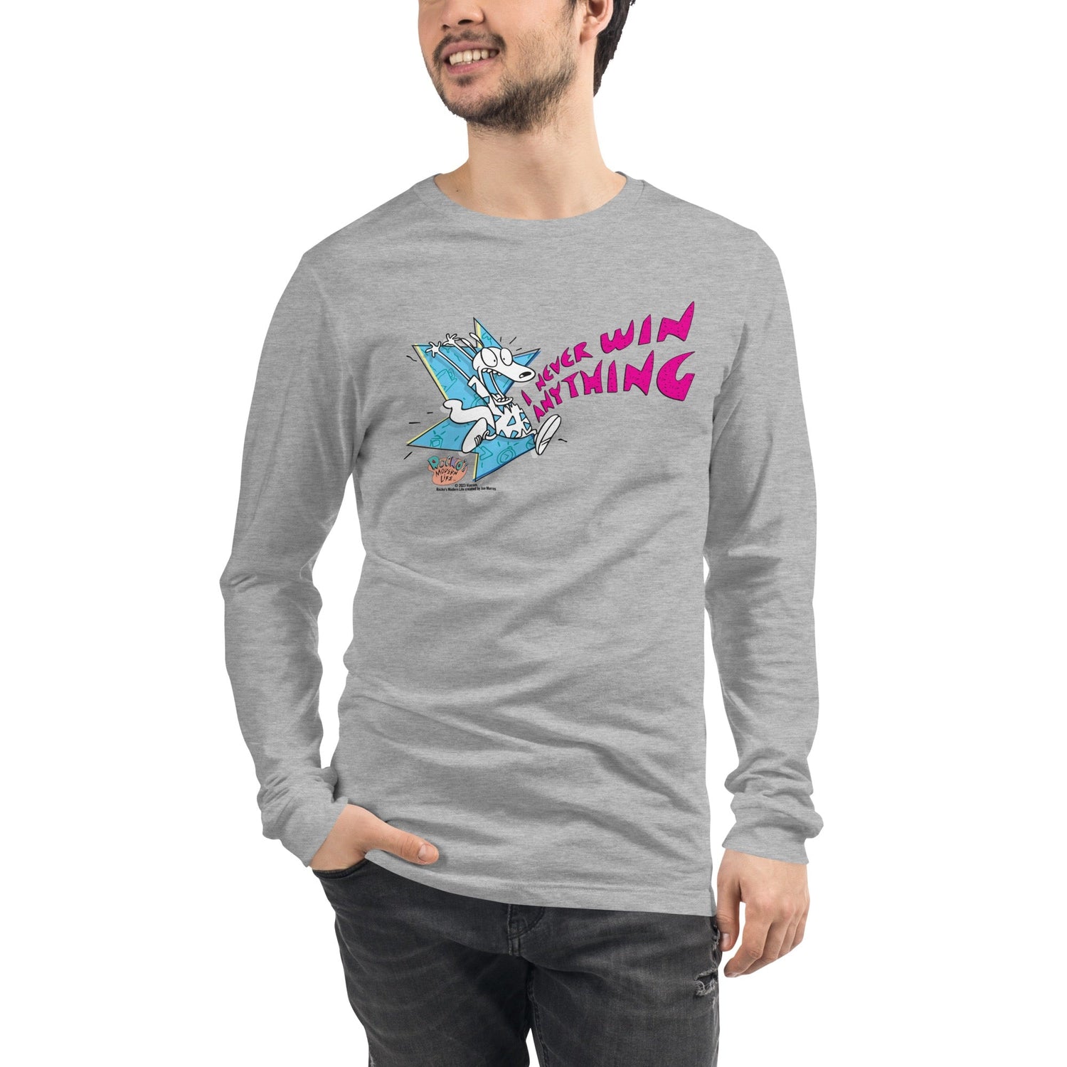 Rocko's Modern Life I Never Win Anything Unisex Long Sleeve Shirt - Paramount Shop