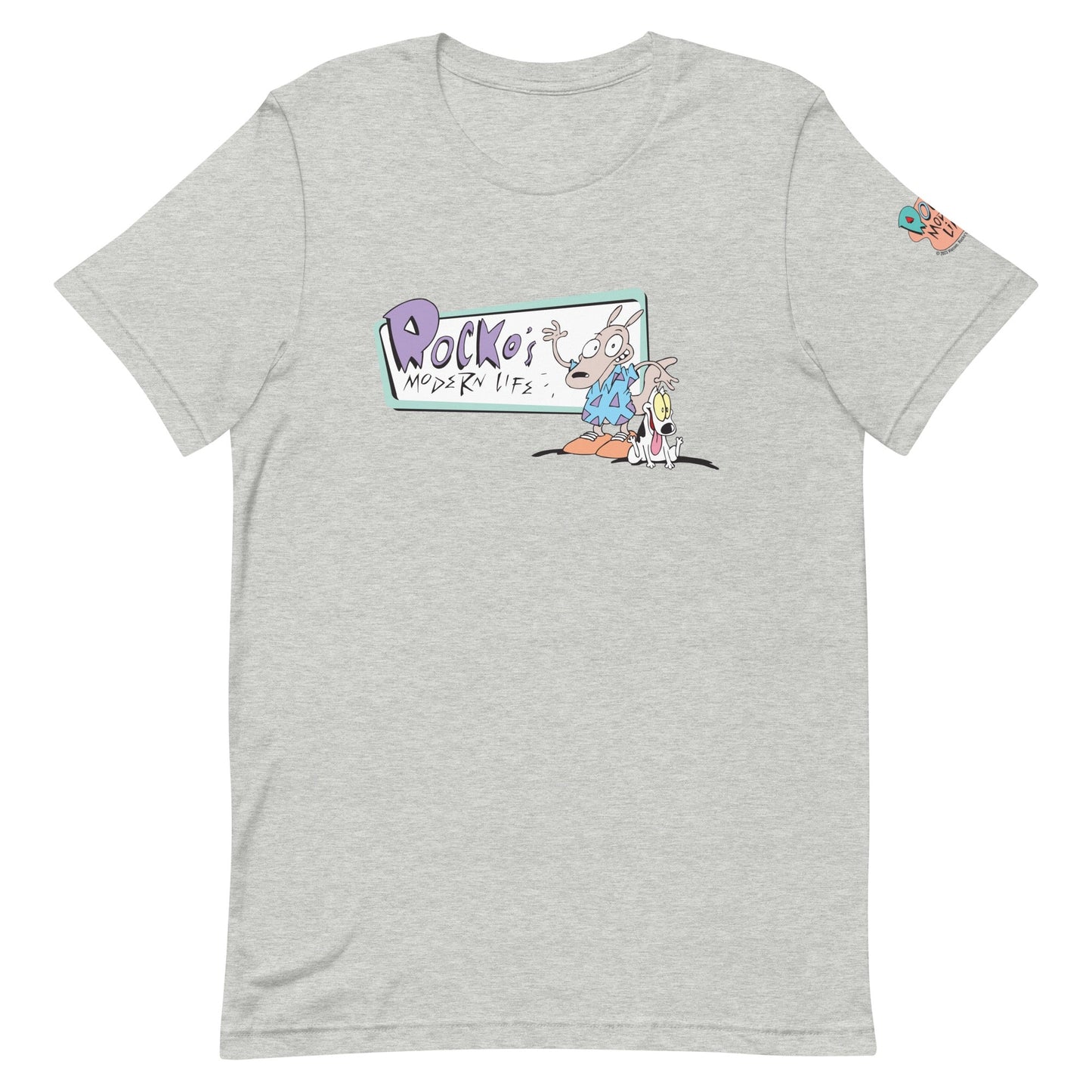 Rocko's Modern Life Logo Adult Short Sleeve T - Shirt - Paramount Shop