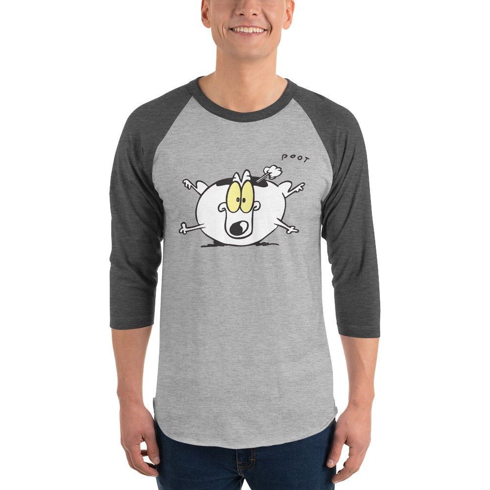 Rocko's Modern Life Poot Unisex 3/4 Sleeve Raglan Shirt - Paramount Shop
