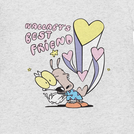 Rocko's Modern Life Wallaby's Best Friend Women's Triblend T - Shirt - Paramount Shop