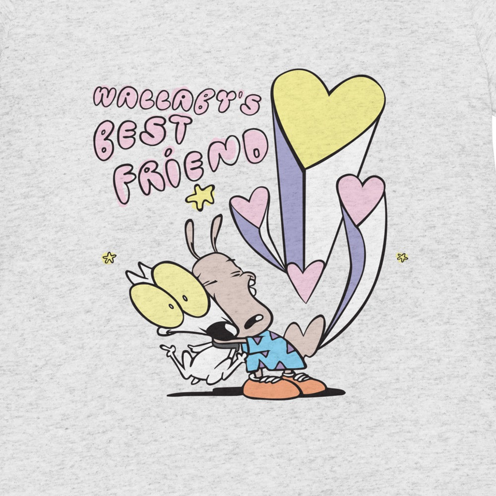 Rocko's Modern Life Wallaby's Best Friend Women's Triblend T - Shirt - Paramount Shop