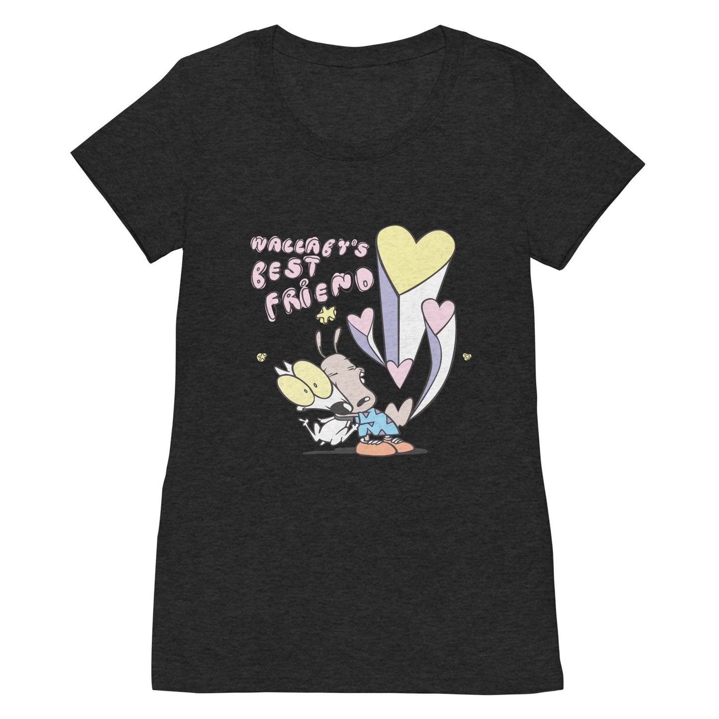 Rocko's Modern Life Wallaby's Best Friend Women's Triblend T - Shirt - Paramount Shop