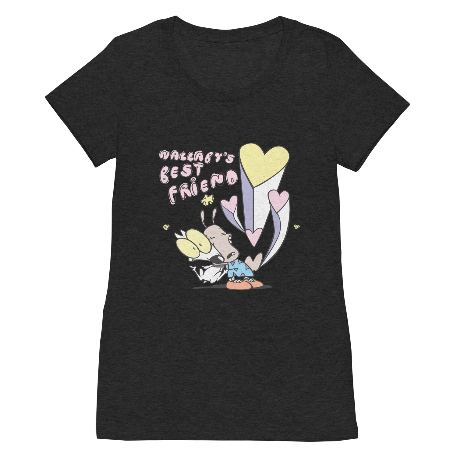 Rocko's Modern Life Wallaby's Best Friend Women's Triblend T - Shirt - Paramount Shop