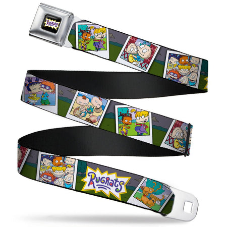 Rugrats Character Snapshots Logo Full Color Seatbelt Belt - Paramount Shop