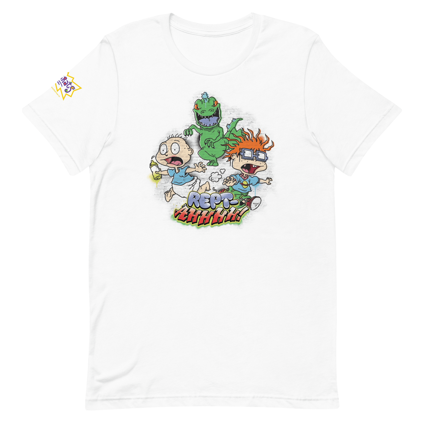Rugrats Rept - ahhhh! Adult Short Sleeve T - Shirt - Paramount Shop