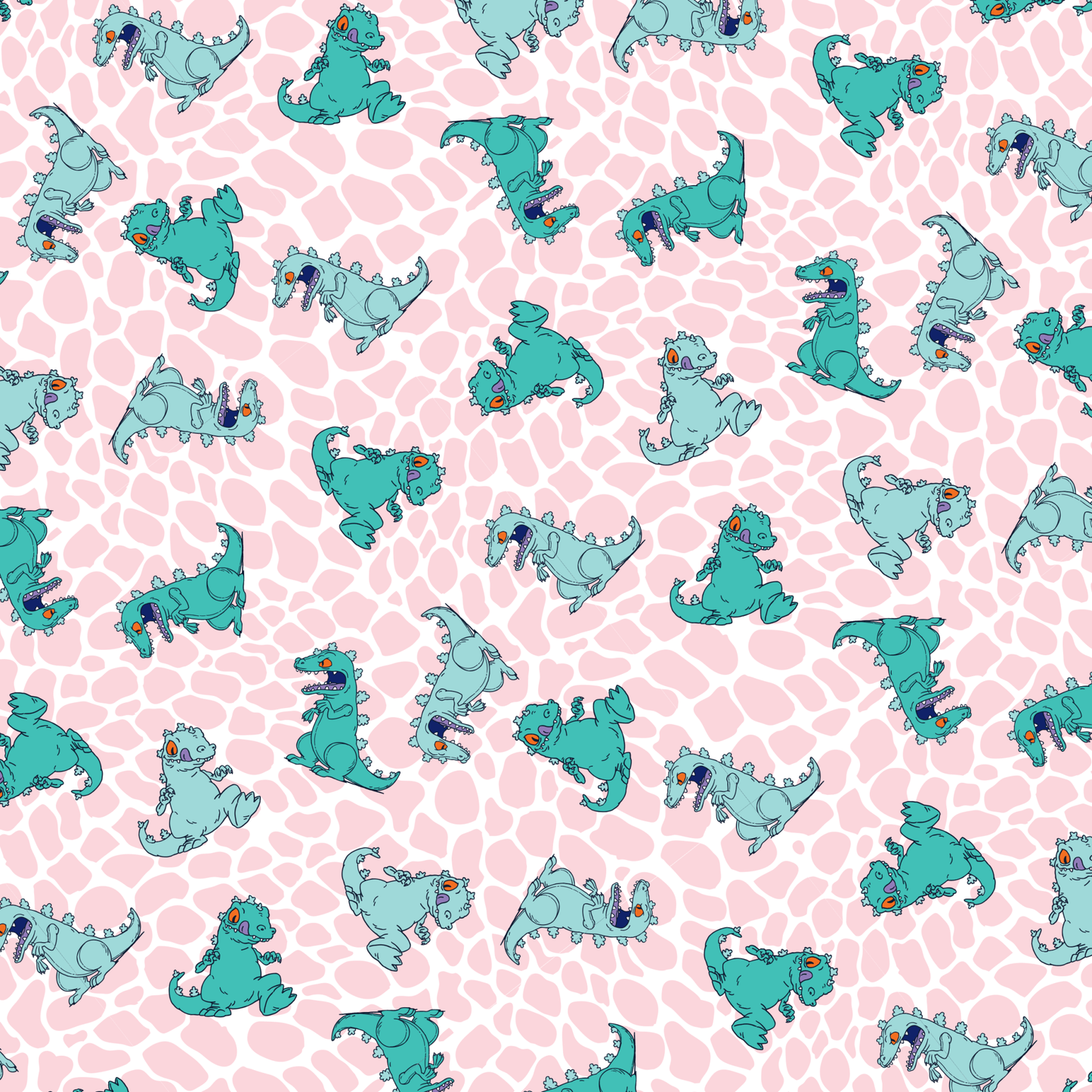 Rugrats Reptar Grey Sherpa Blanket - Paramount Shop