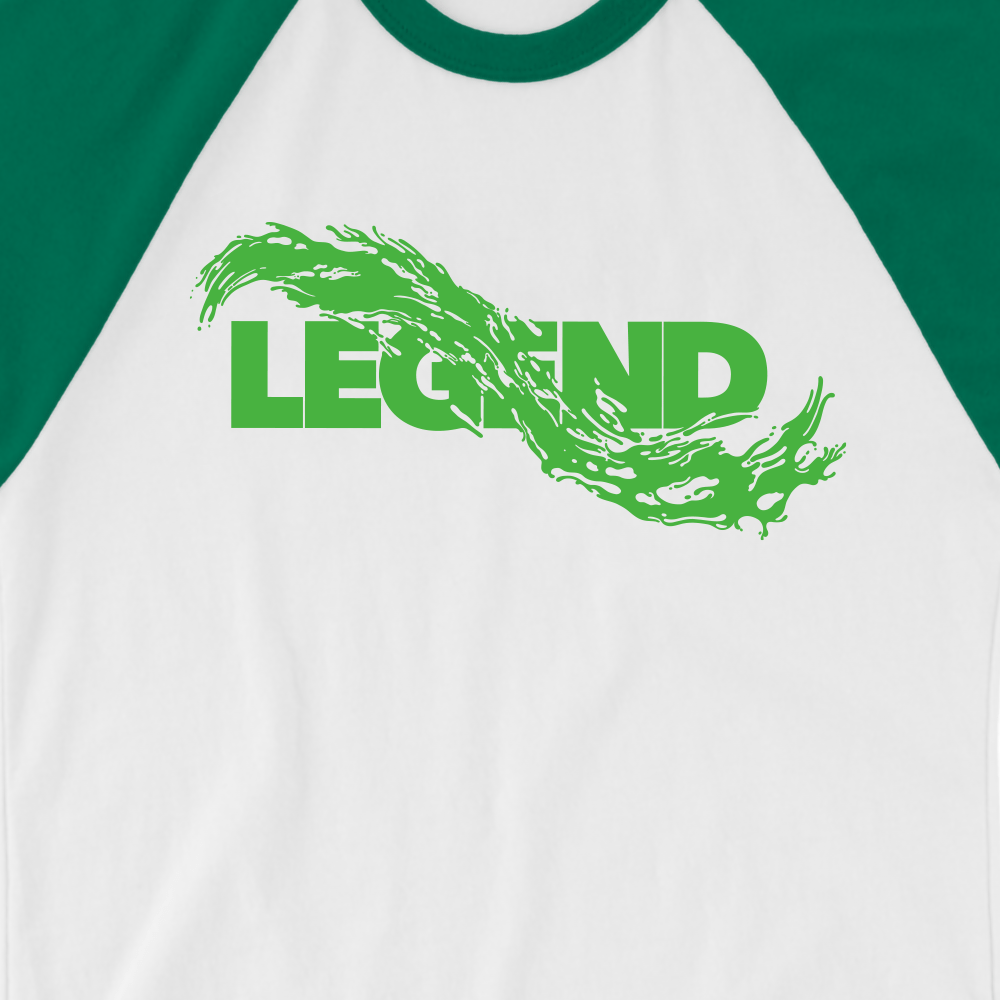 Slime Legend Unisex 3/4 Sleeve Raglan Shirt - Paramount Shop