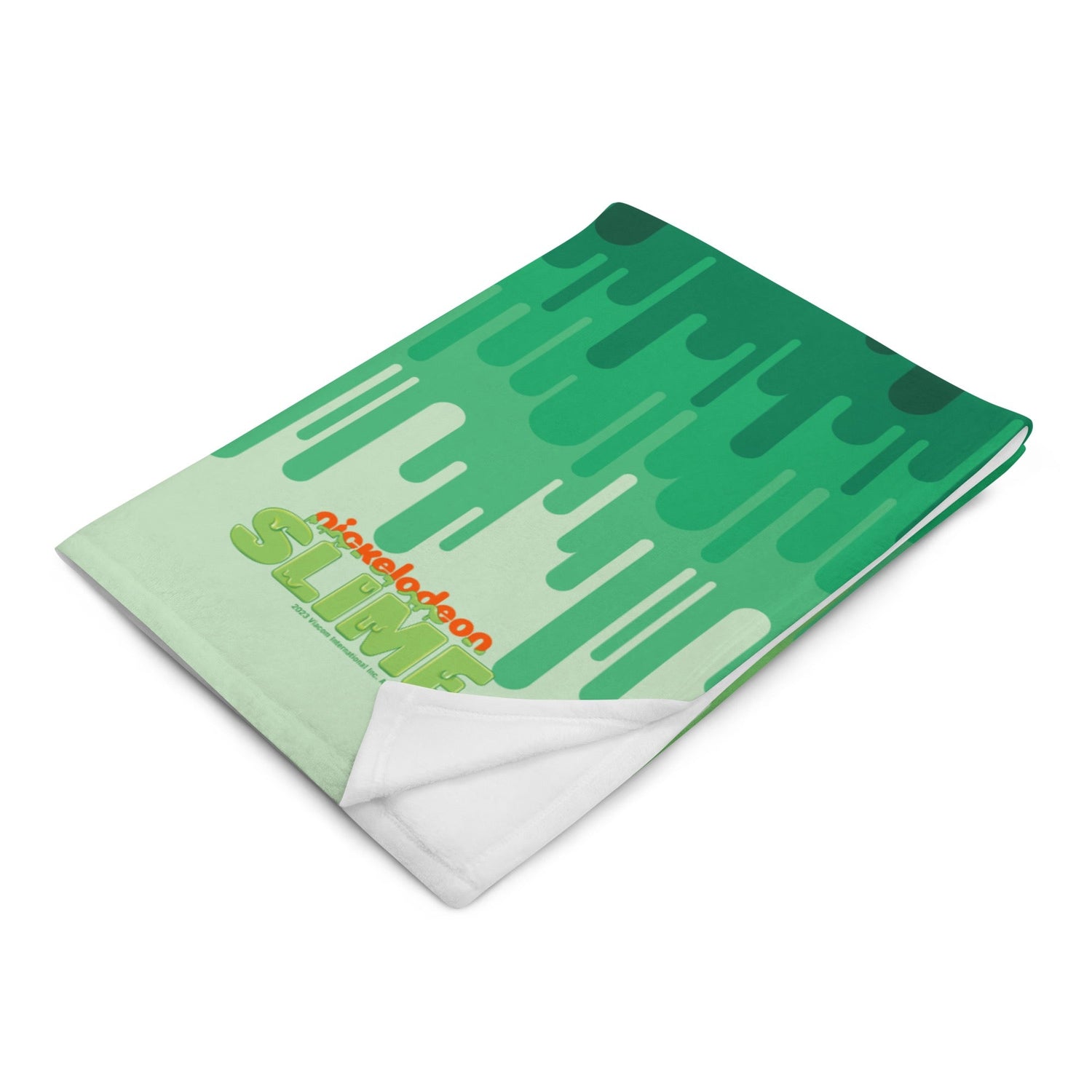 Slime Ombre Green Throw Blanket - Paramount Shop