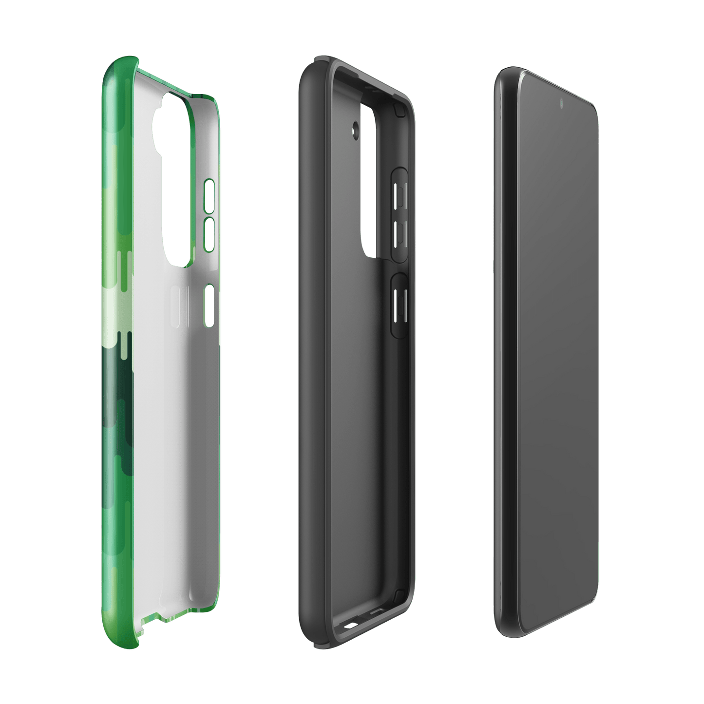 Slime Ombre Green Tough Phone Case - Samsung - Paramount Shop
