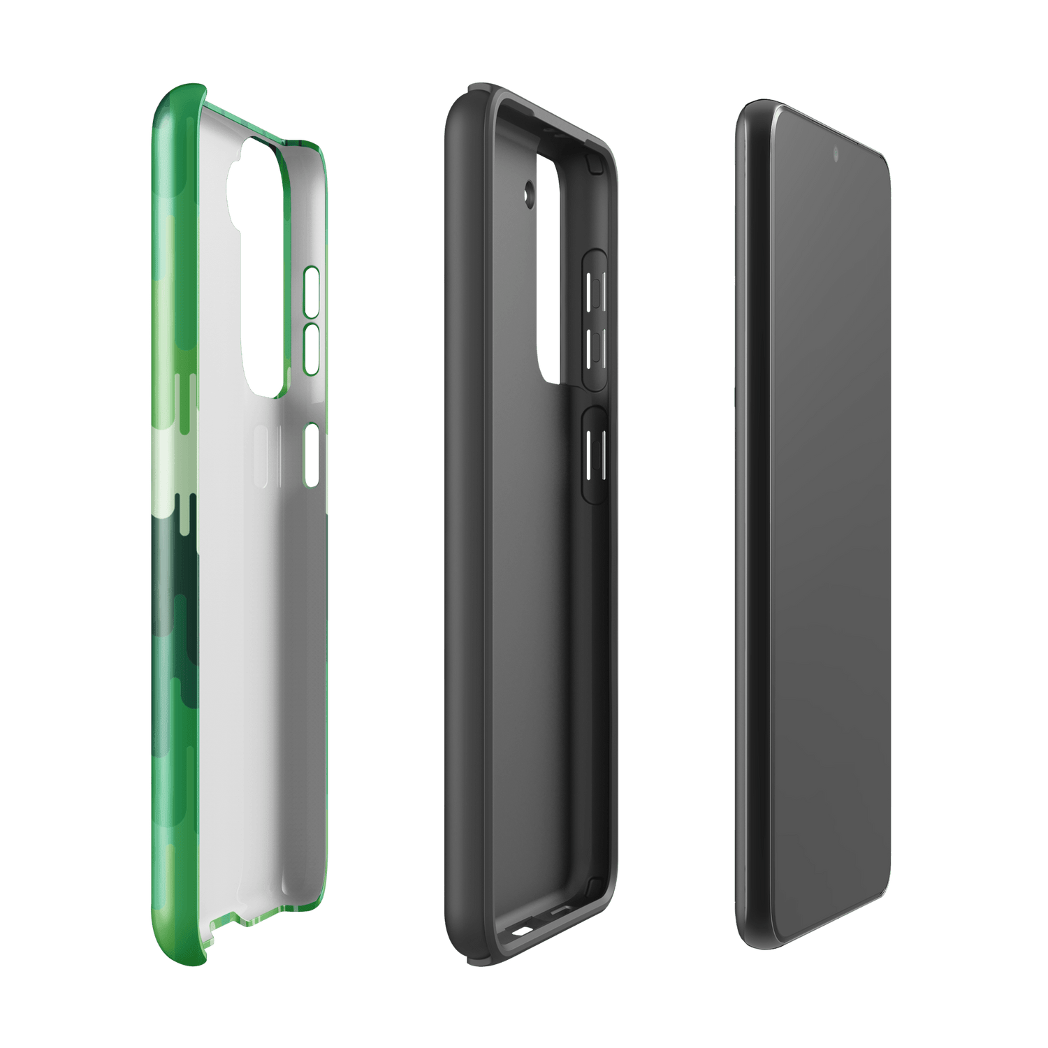 Slime Ombre Green Tough Phone Case - Samsung - Paramount Shop