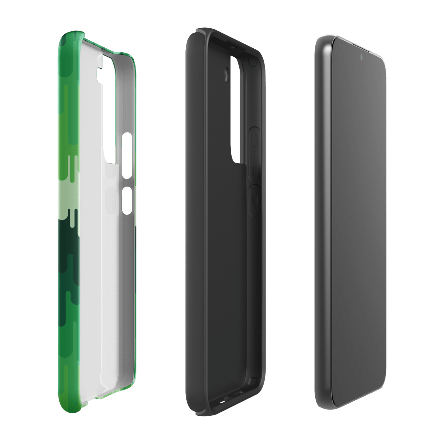 Slime Ombre Green Tough Phone Case - Samsung - Paramount Shop