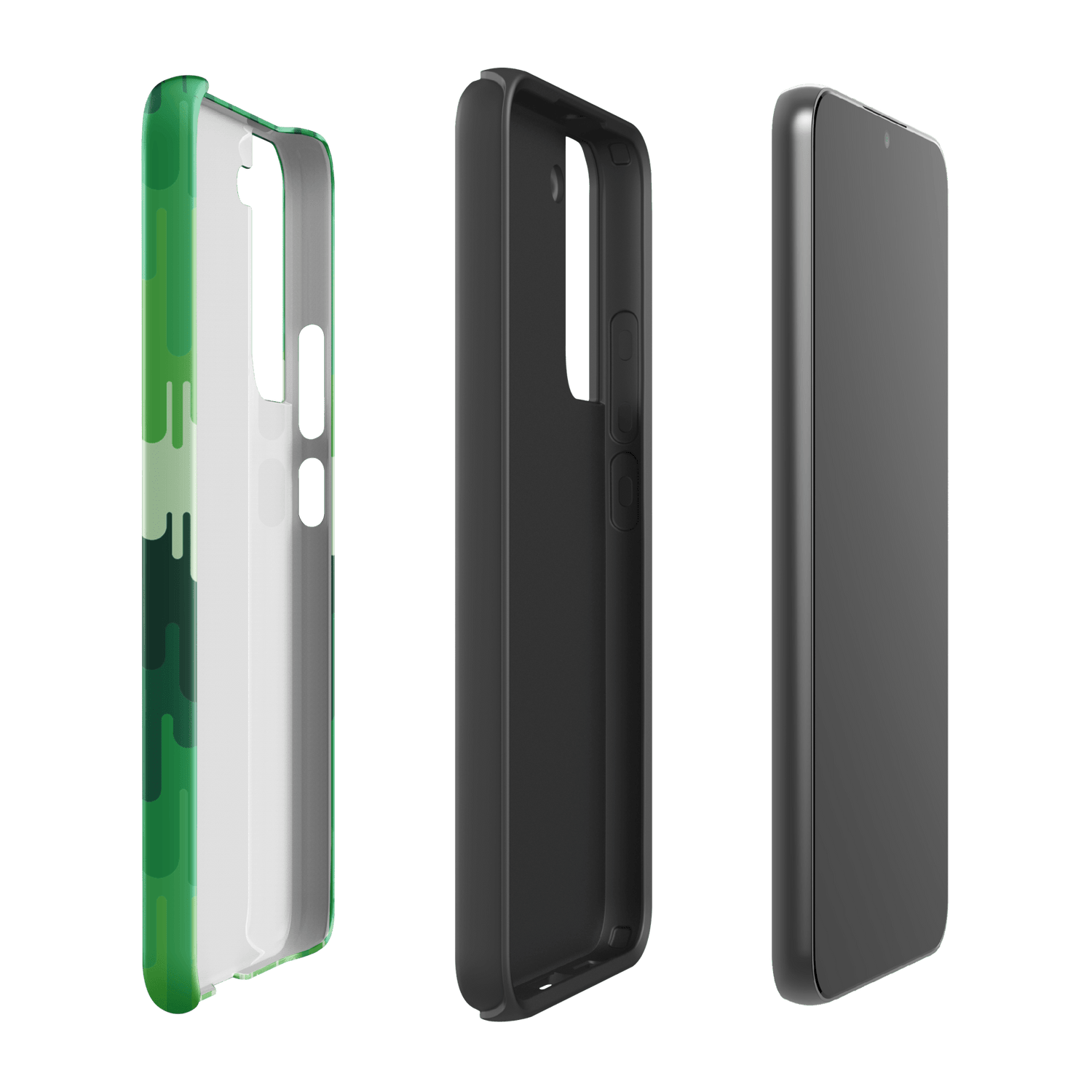 Slime Ombre Green Tough Phone Case - Samsung - Paramount Shop