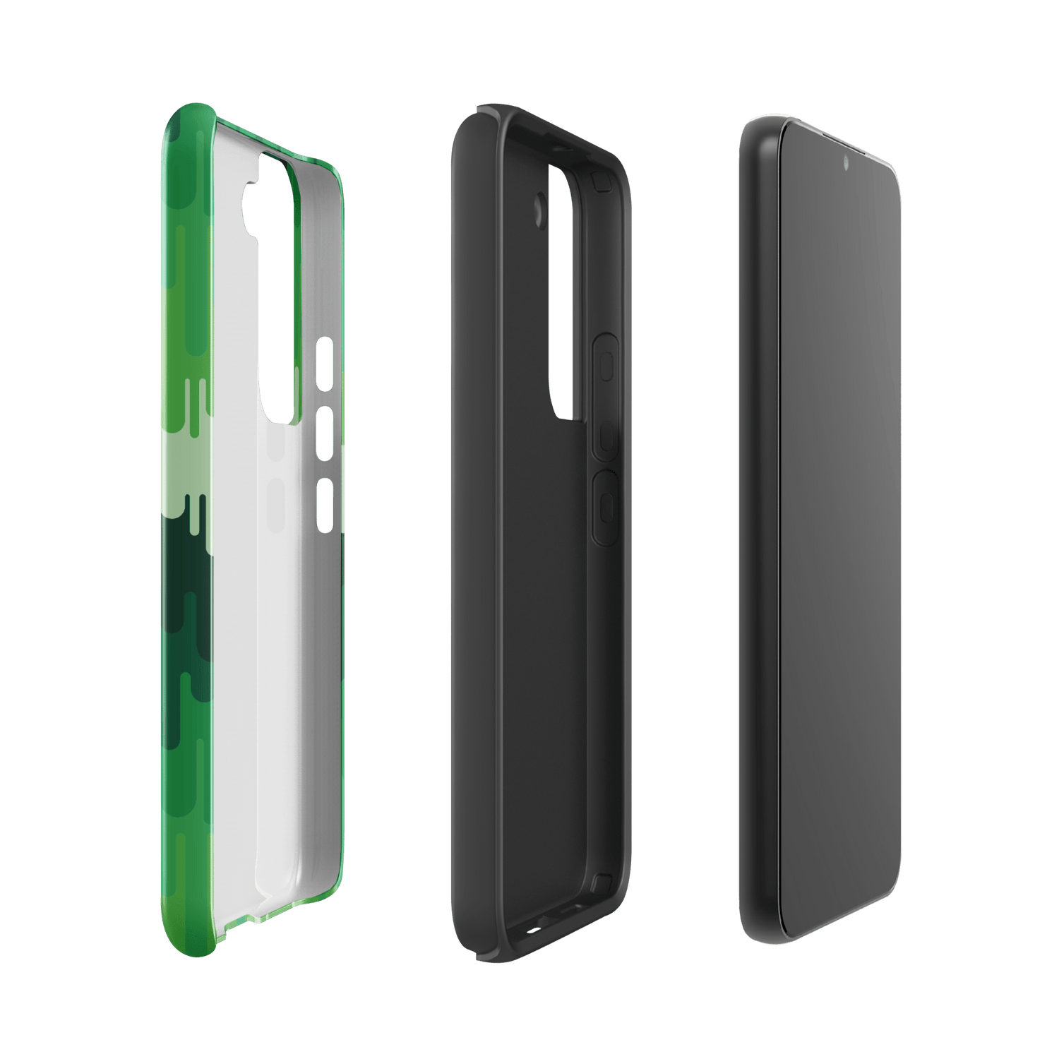 Slime Ombre Green Tough Phone Case - Samsung - Paramount Shop