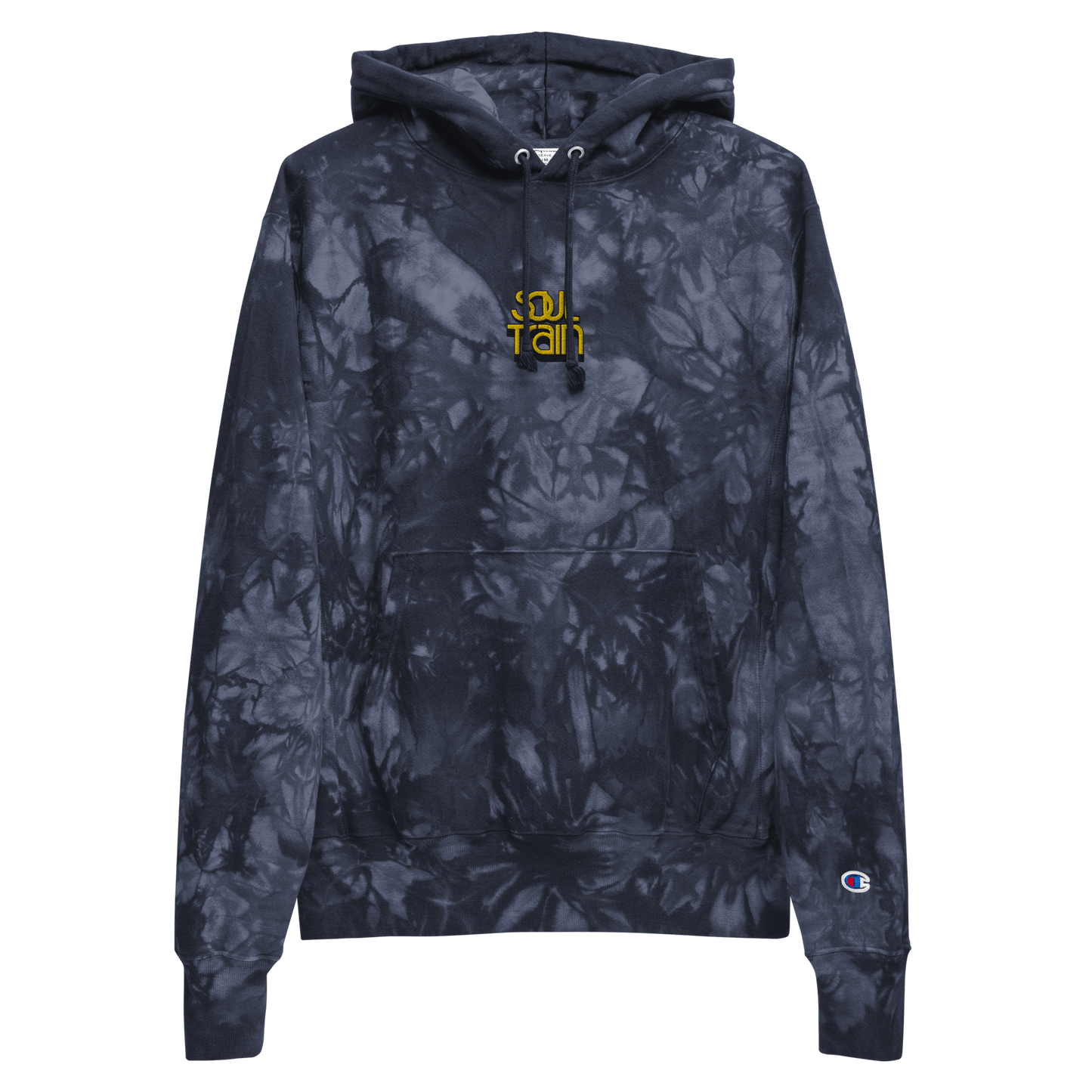 Soul Train Logo Unisex Champion Tie Dye Hoodie - Paramount Shop
