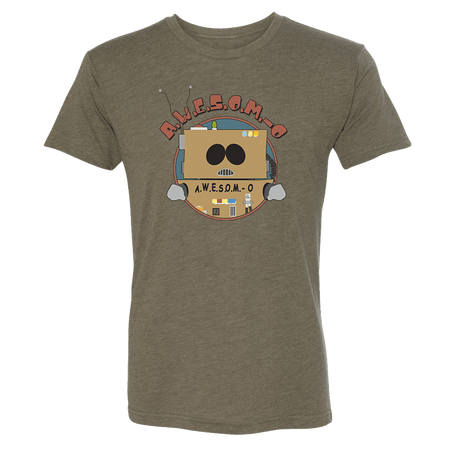 South Park Awesom - o Robot Men's Tri - Blend T - Shirt - Paramount Shop
