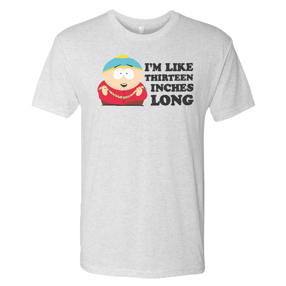 South Park Cartman 13 Inches Long Unisex Tri - Blend T - Shirt - Paramount Shop