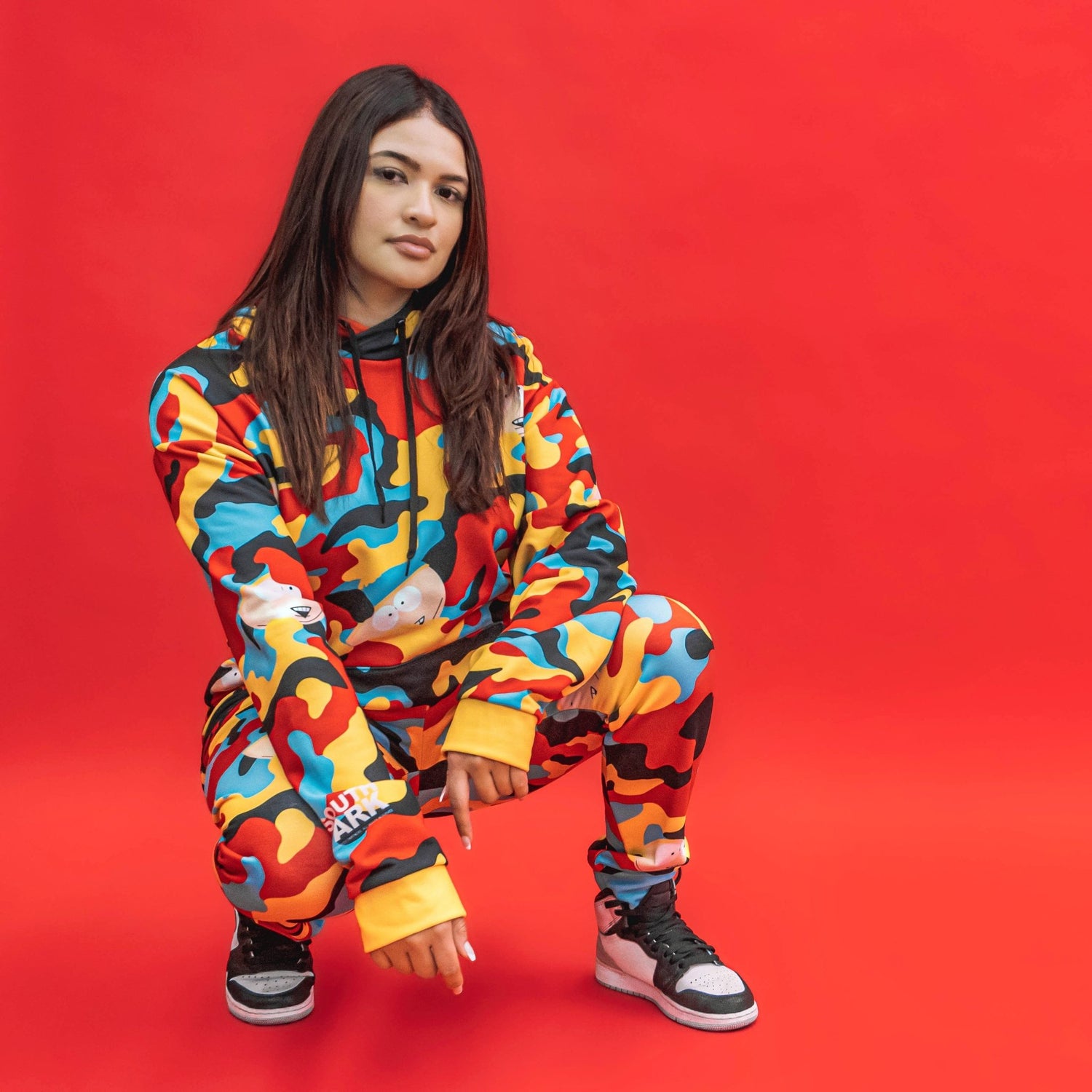 South Park Cartman Camo Unisex Hooded Sweatshirt - Paramount Shop