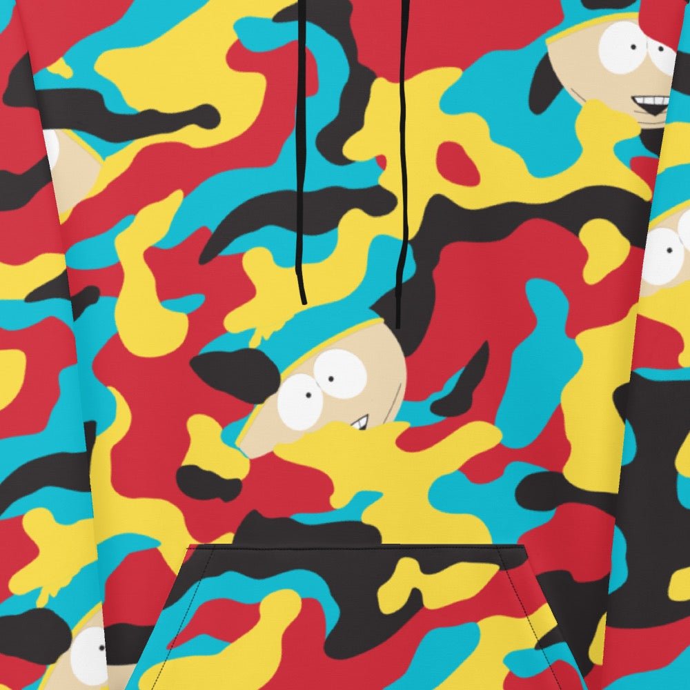 South Park Cartman Camo Unisex Hooded Sweatshirt - Paramount Shop